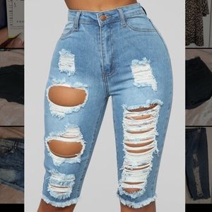Fashion Nova Lost at Sea Bermuda Shorts